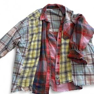 BDG Colorful Plaid Shirt
